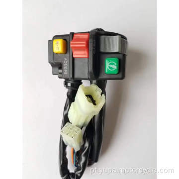 conjunto do interruptor do guidão da motocicleta Conjunto do interruptor esquerdo